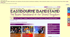 Desktop Screenshot of eastbournebandstand.co.uk